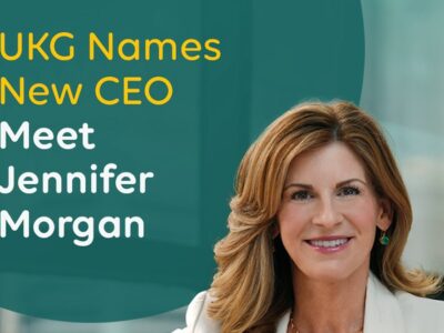 UKG Names Jennifer Morgan as Chief Executive Officer